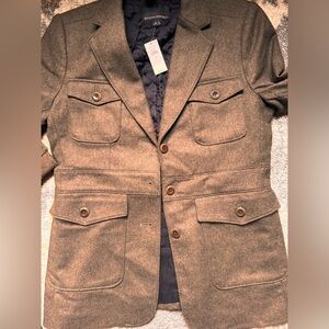 Banana Republic Expedition Blazer Olive green NWT